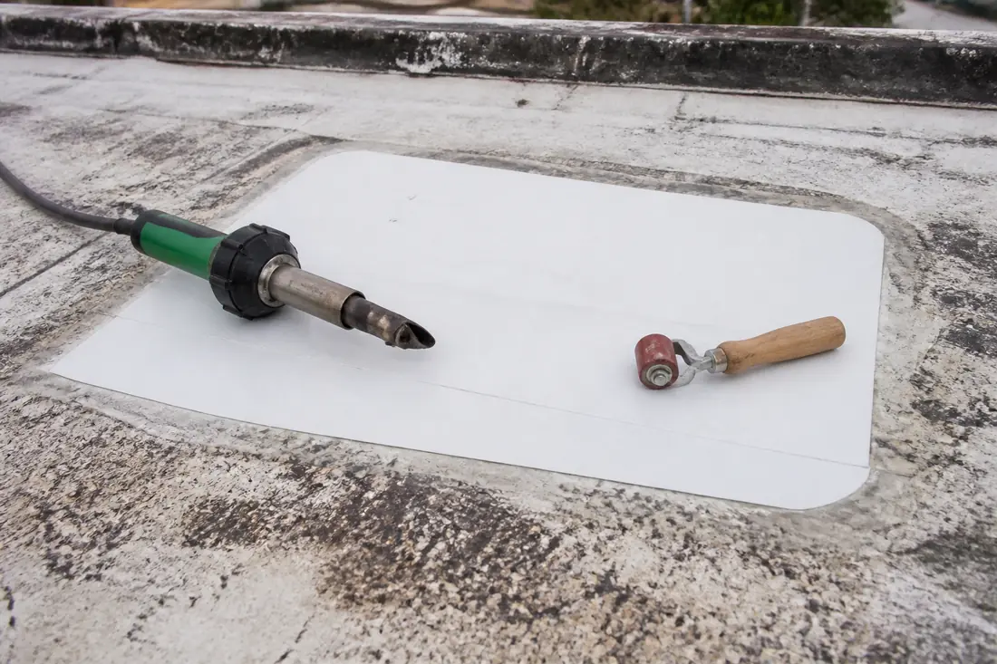 Commercial Roof Repair project