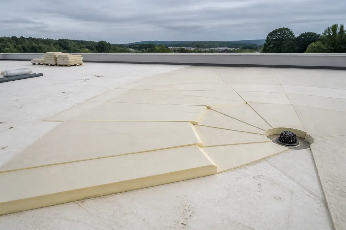 Tapered Insulation and Ponding Correction project